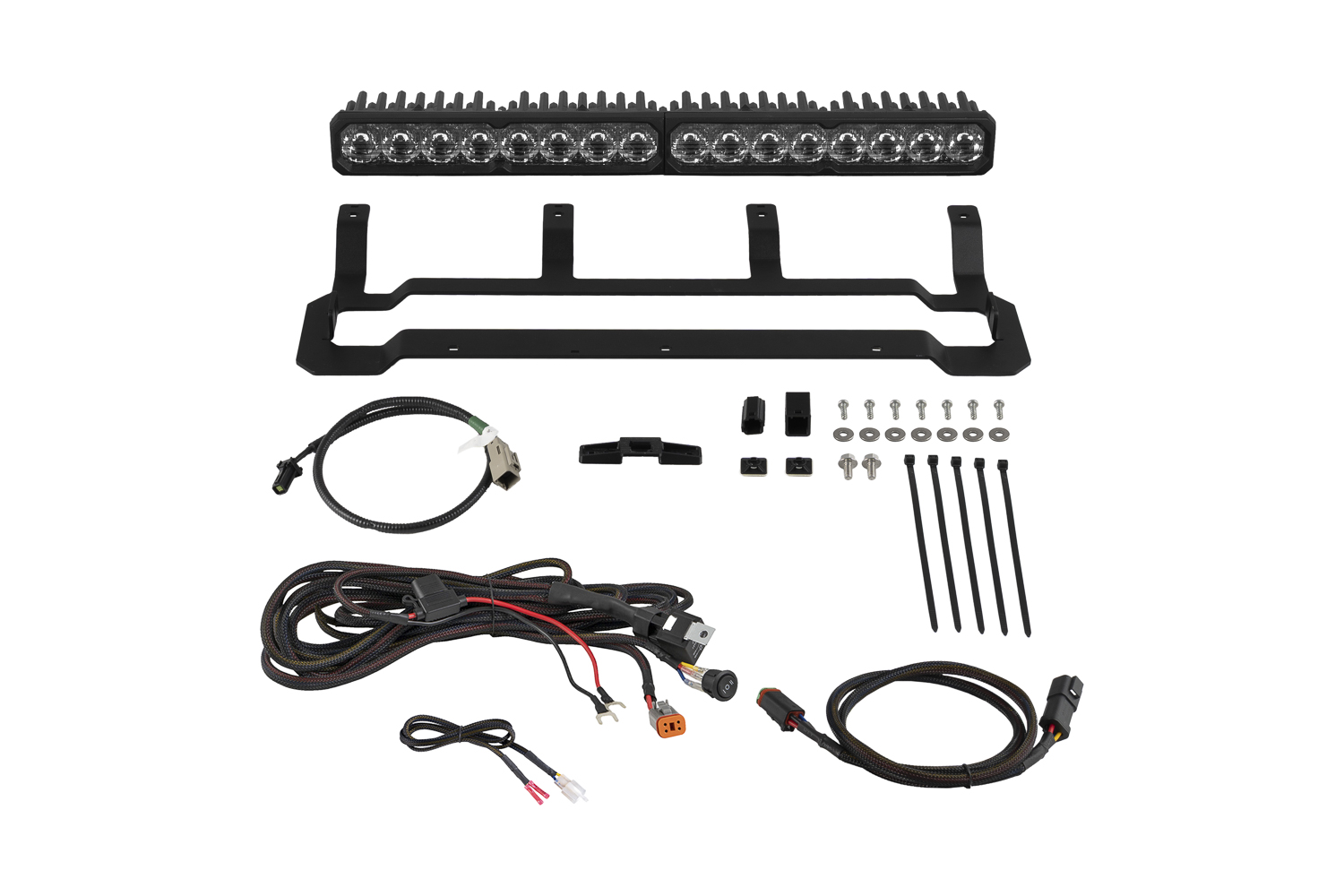 Diode Dynamics 4Runner 2025 Trd Pro Grille Ss20 7 Diode Dynamics DD8738 4Runner 2025 TRD Pro Grille SS20 Pro White Driving