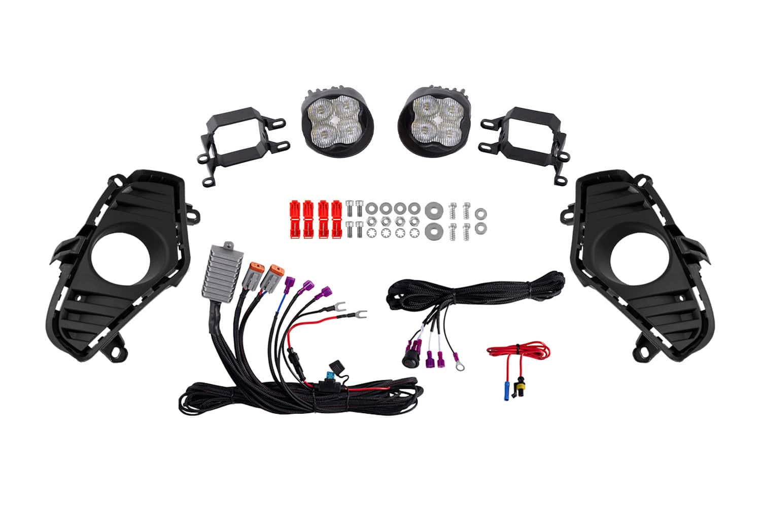 Diode Dynamics SS3 Add-On Fog Lamp Kit for 2019-2025 Toyota RAV4 White