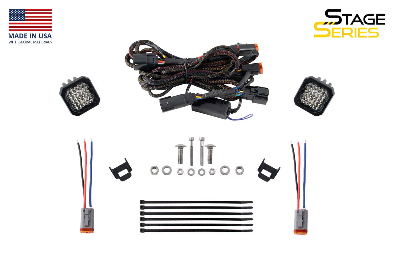 Diode Dynamics Stage Series Reverse Light Kit For 2023-2026 Gmc Canyon C2R 4 Diode Dynamics DD8883 Stage Series Reverse Light Kit for 2023-2026 GMC Canyon C1R