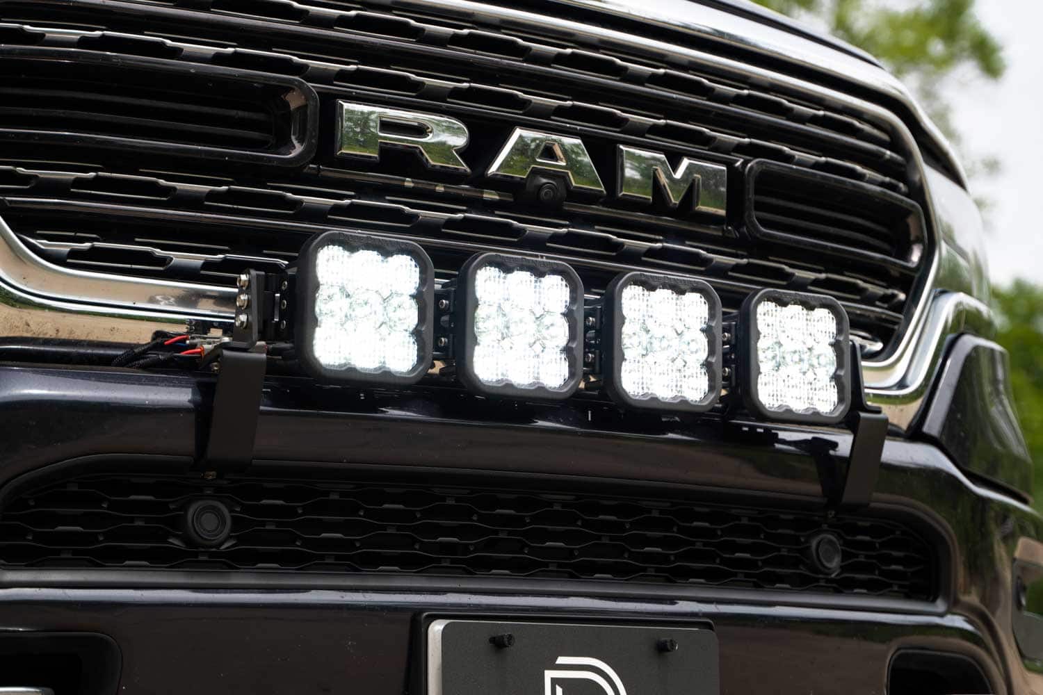 Diode Dynamics DD7607P Stage Series Grille Bracket Kit for 2019-2024 Ram