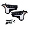 FORM FL0101 left and right LED headlights for Toyota Tundra with factory reflector lamps
