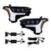 FORM FL0111 left and right LED headlights for Toyota Tundra with factory projector lamps