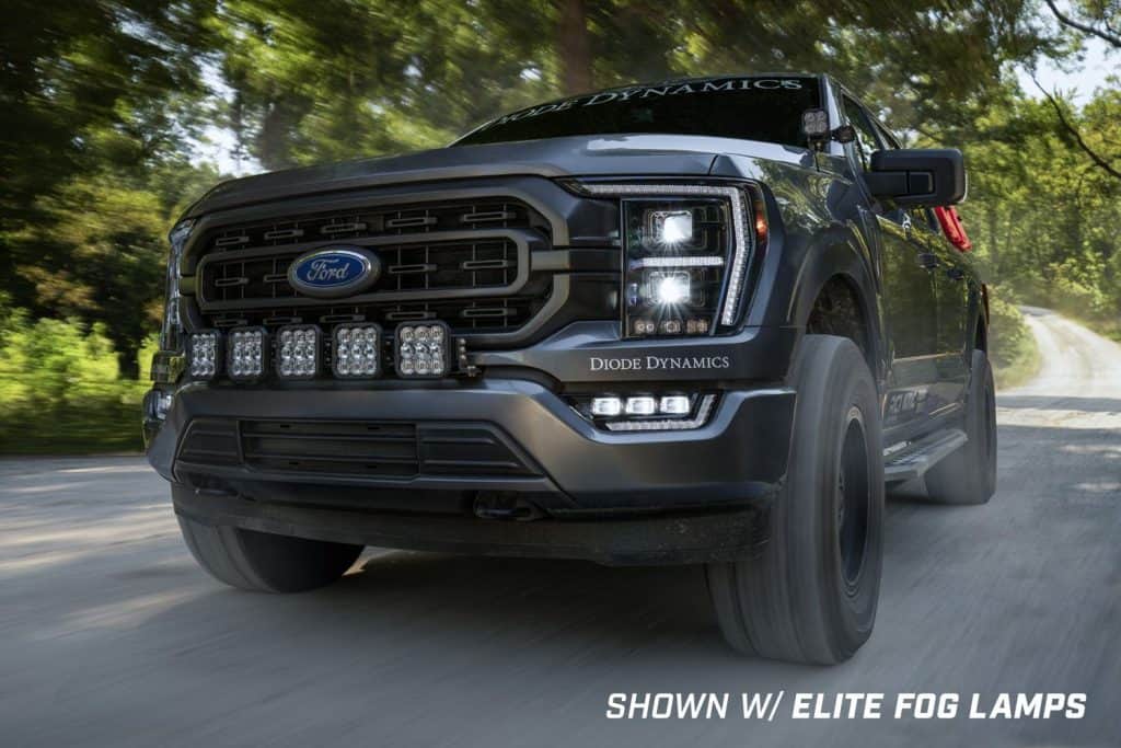 Elite Max on the F-150; matching fog lights are sold separately.