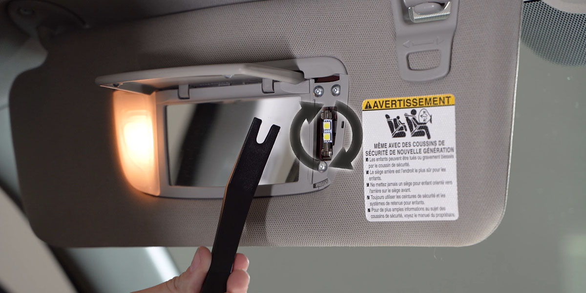 Toyota 4Runner Interior Led Bulb Installation Guide 5 Manufacturer example: reverse a polarity-sensitive bulb if it does not illuminate.