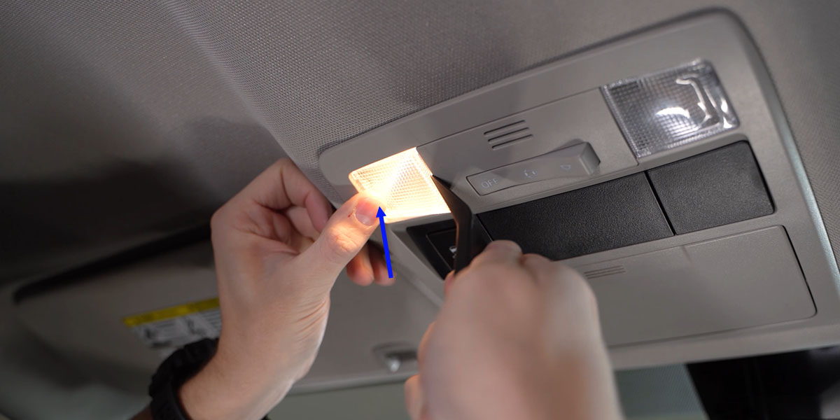 Toyota 4Runner Interior Led Bulb Installation Guide 1 Manufacturer example: release a press-to-switch lens from the opposite edge.