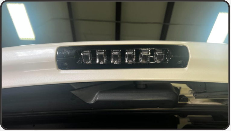 Morimoto X3B70 Installation: 2010–2024 Toyota 4Runner 6 Installed X3B70 secured with the original screws.