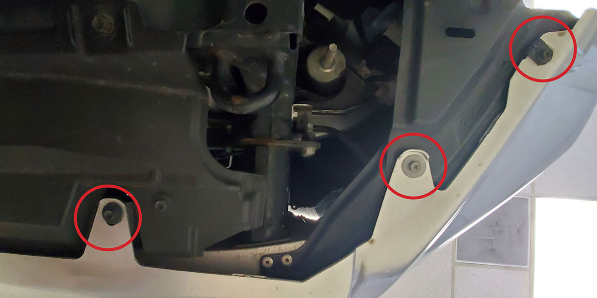 2014–2019 Toyota 4Runner Ss30 Stealth Lightbar Installation Guide 4 Manufacturer step 3: disconnect the factory fog lamps.
