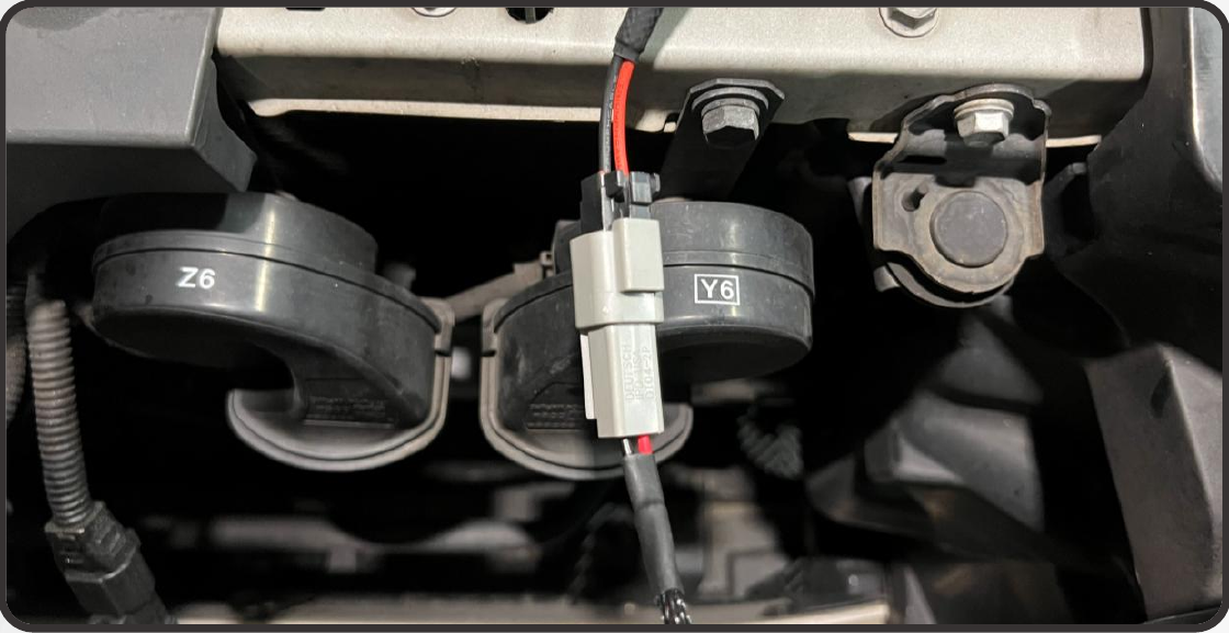 2014–2024 Toyota 4Runner Xbg Grille Installation Guide 29 Connect the two relay outputs to the two grille inputs.