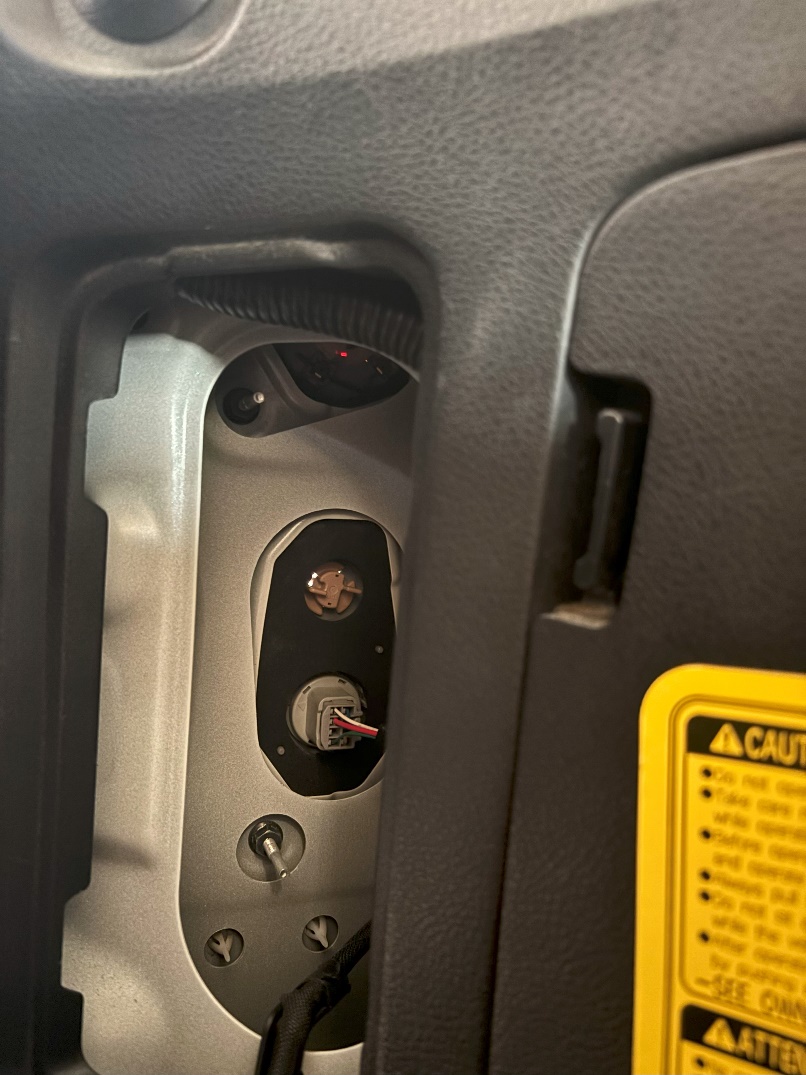 Form Tail-Light Installation: 2010–2024 Toyota 4Runner 4 Retain the two 10 mm mounting nuts.