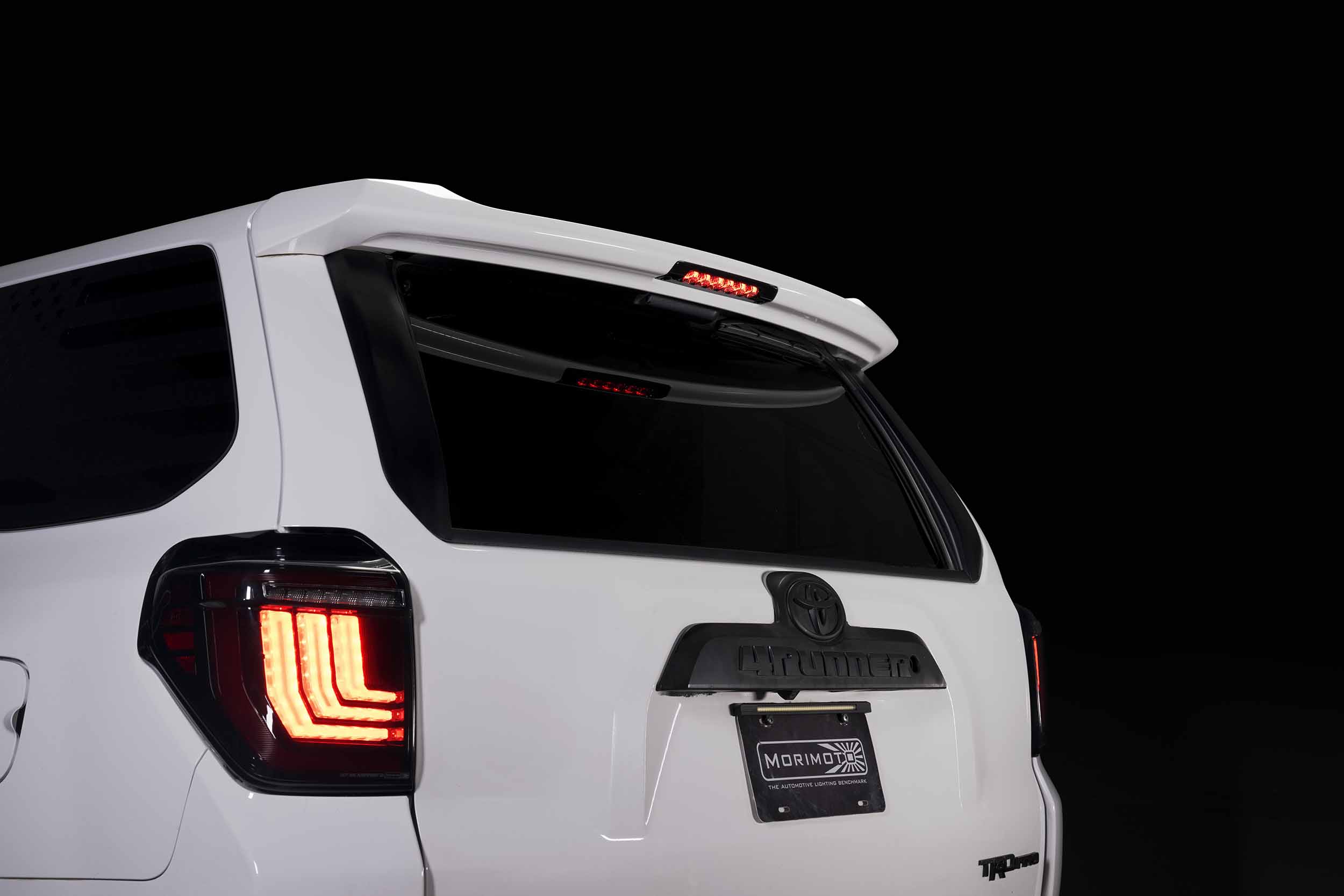 Morimoto X3B Led Third Brake Light For Toyota 4Runner And Related Applications 6 Manufacturer Toyota installation example; use the fitment table to confirm your vehicle.