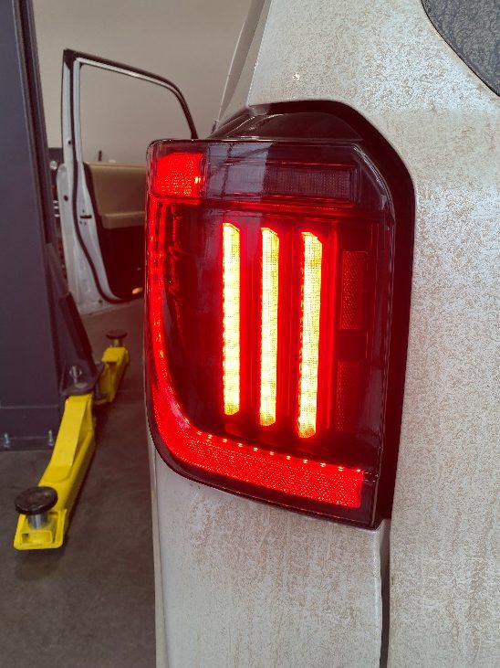 Form Tail-Light Installation: 2010–2024 Toyota 4Runner 12 Test every rear-light function before refitting trim.