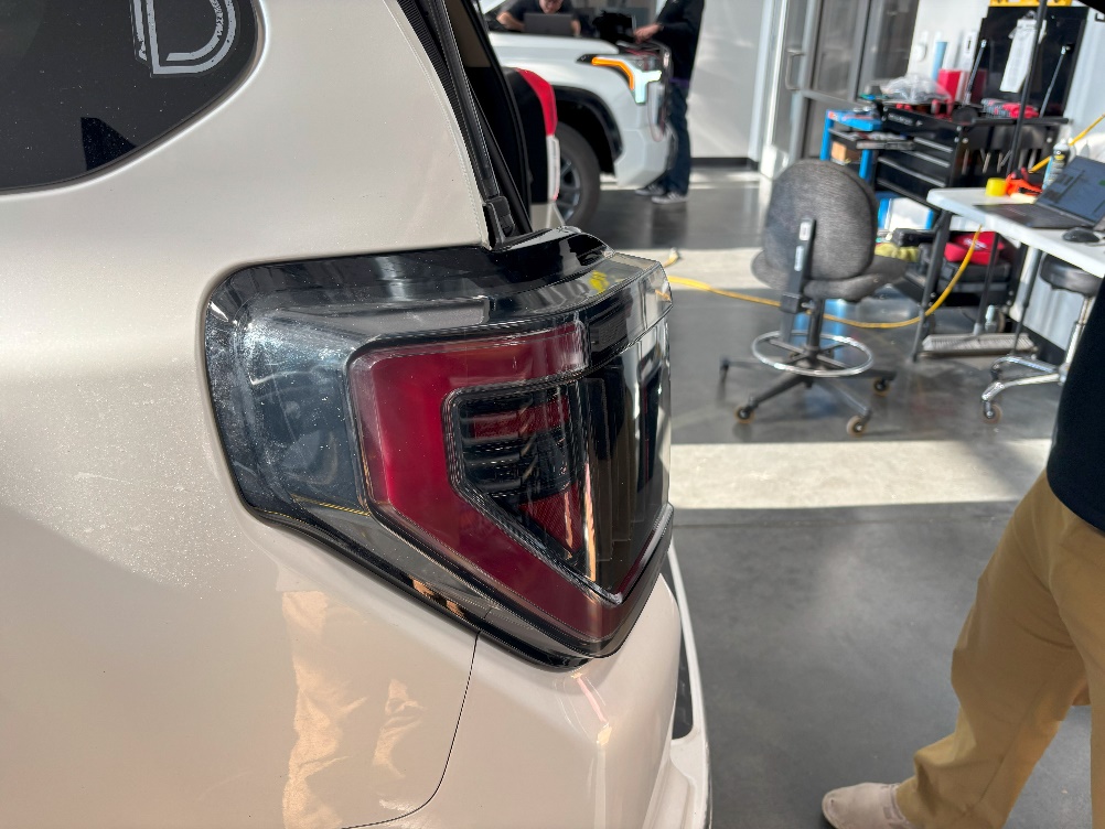Form Tail-Light Installation: 2010–2024 Toyota 4Runner 8 Seat the replacement lamp in its mounting points.