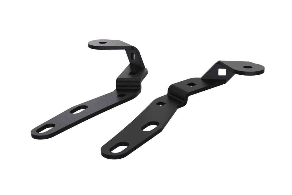 Morimoto 2Banger Complete Ditch Light Kit For 2016–2023 Toyota Tacoma 3 BAF028 bracket pair.