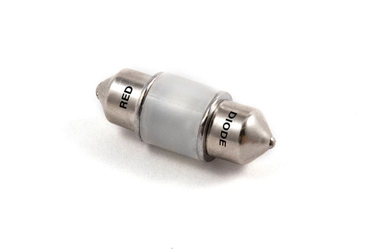 Diode Dynamics 29 Mm Hp6 Led Festoon Bulb (Single) 59 DD0294S · 29mm HP6 Red (single)