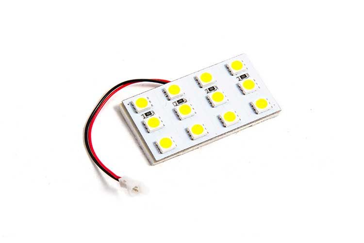 Diode Dynamics SMD12 Interior LED Board with Socket Adapters (Single)