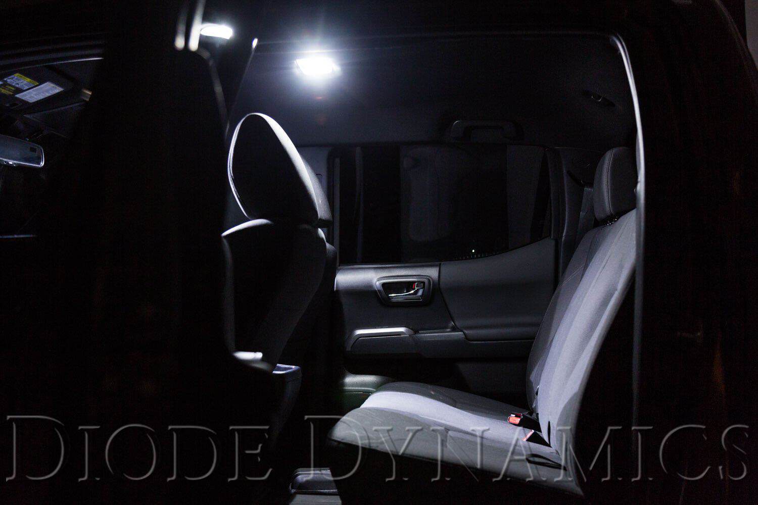 Diode Dynamics 29 Mm Hp6 Led Festoon Bulb (Single) 52 Dome Light LED for 2017-2023 Toyota Tacoma (one)