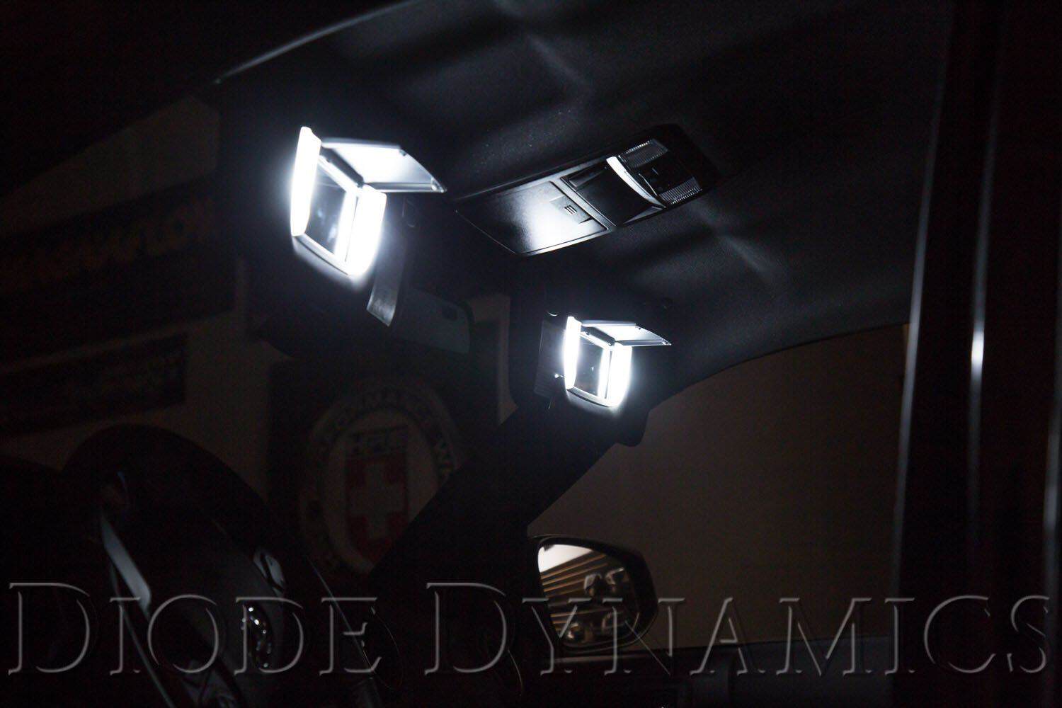 Diode Dynamics 28 Mm Vanity Led Bulbs (Four-Pack) 64 Vanity Light LEDs for 2005-2023 Toyota Tacoma (four)