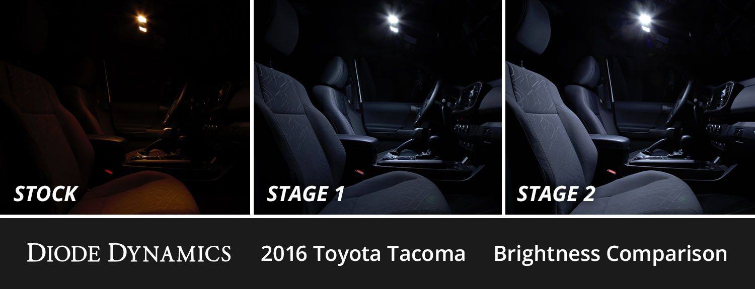 Diode Dynamics Interior Led Conversion Kit For 2016–2023 Toyota Tacoma 23 Interior LED Conversion Kit for 2016-2023 Toyota Tacoma
