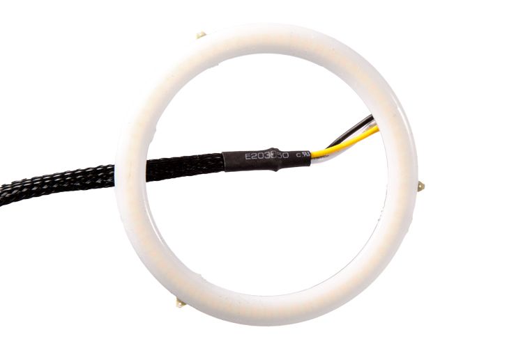 Diode Dynamics 80 Mm Hd Led Retrofit Halos (Pair) 31 HD LED Halos for 2016-2019 Toyota Tacoma (pair) · Retrofit example; headlight assembly is not included. White illumination shows Switchback operation, not the single-colour Red/Amber options.