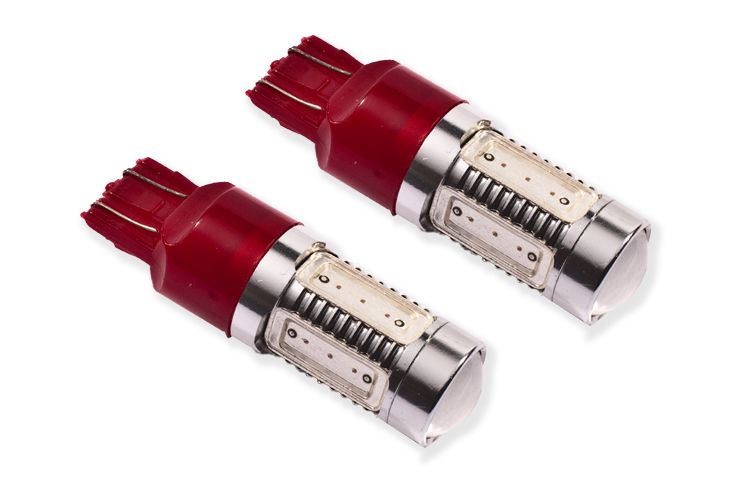 Diode Dynamics 7440/7443 Amber Or Red Led Bulbs (Pair) 115 DD0108P · 7443 HP11 LED Red (pair)