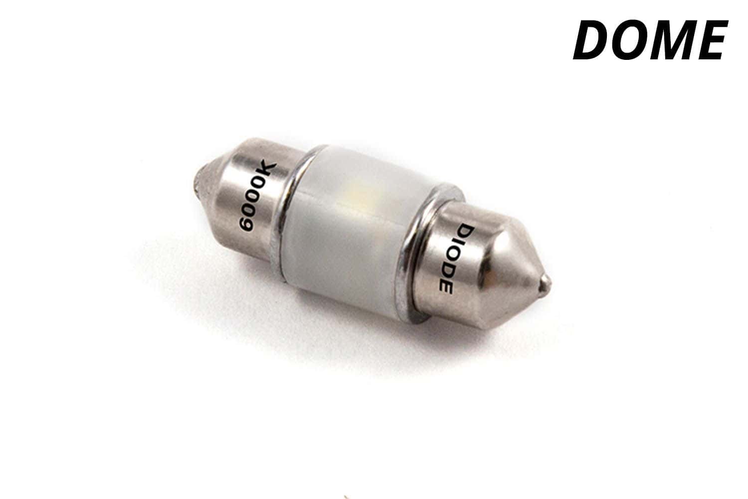 Diode Dynamics 29 Mm Hp6 Led Festoon Bulb (Single) 55 Dome Light LED for 2017-2023 Toyota Tacoma (one)
