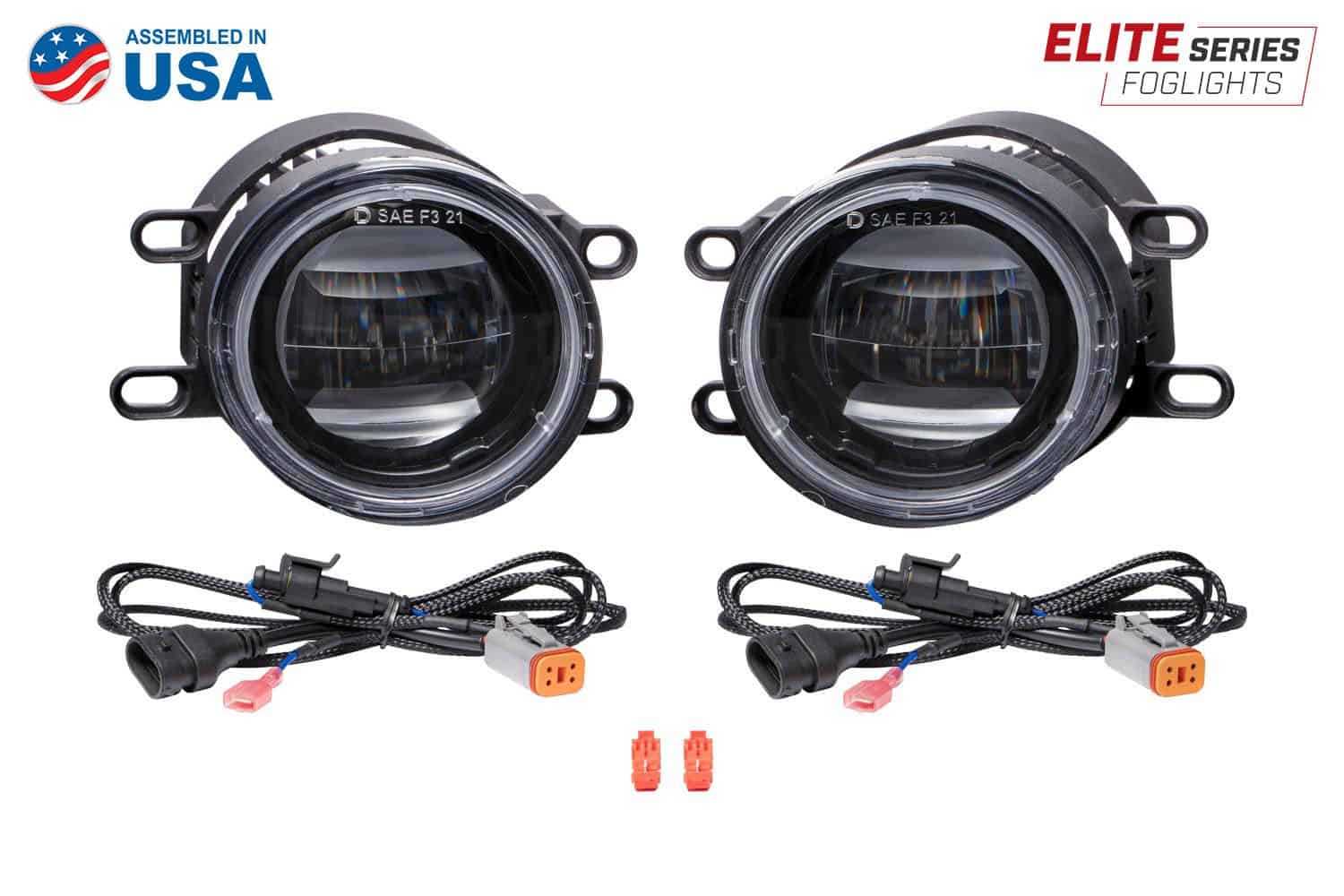 2014–2024 Toyota 4Runner Lighting Upgrades 4 Representative Elite Type B pair with adapters; choose the main beam on the product page.