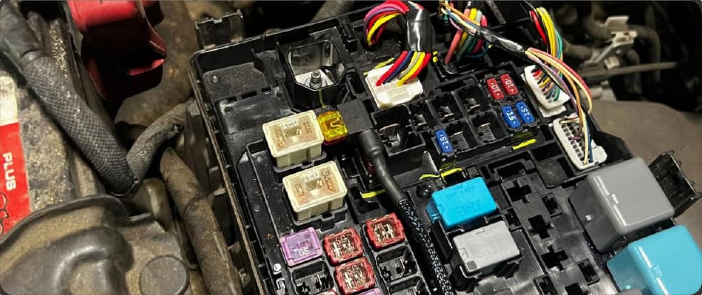 2016–2023 Tacoma Morimoto Evo Headlight Installation Guide 32 Insert the supplied tap at the specified INJ position.