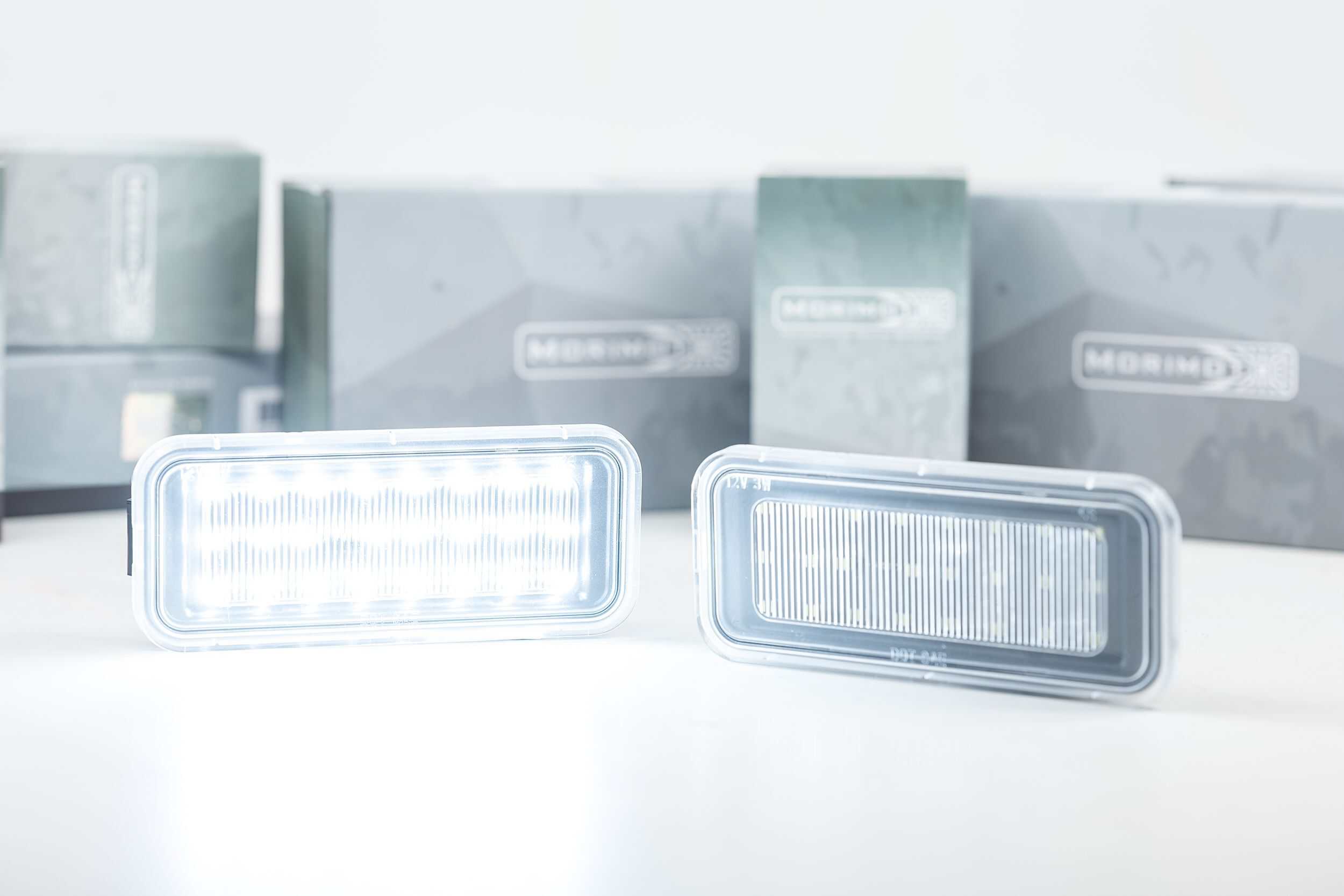 Morimoto Xb Led Bed Lights For 2020–2023 Toyota Tacoma (Pair) 8 LFZ12 product illumination demonstration.