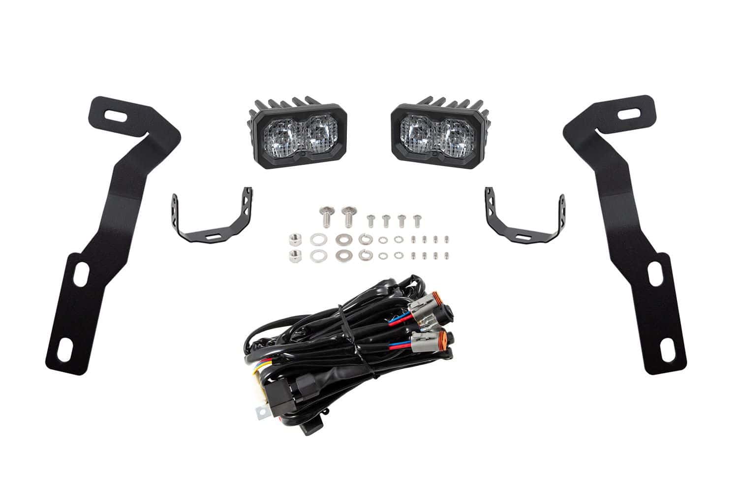 Diode Dynamics C2 2.0 Led Ditch Light Kit For 2016-2023 Toyota Tacoma 10 Exact manufacturer DD6376 source image; configuration is established by the selected SKU.