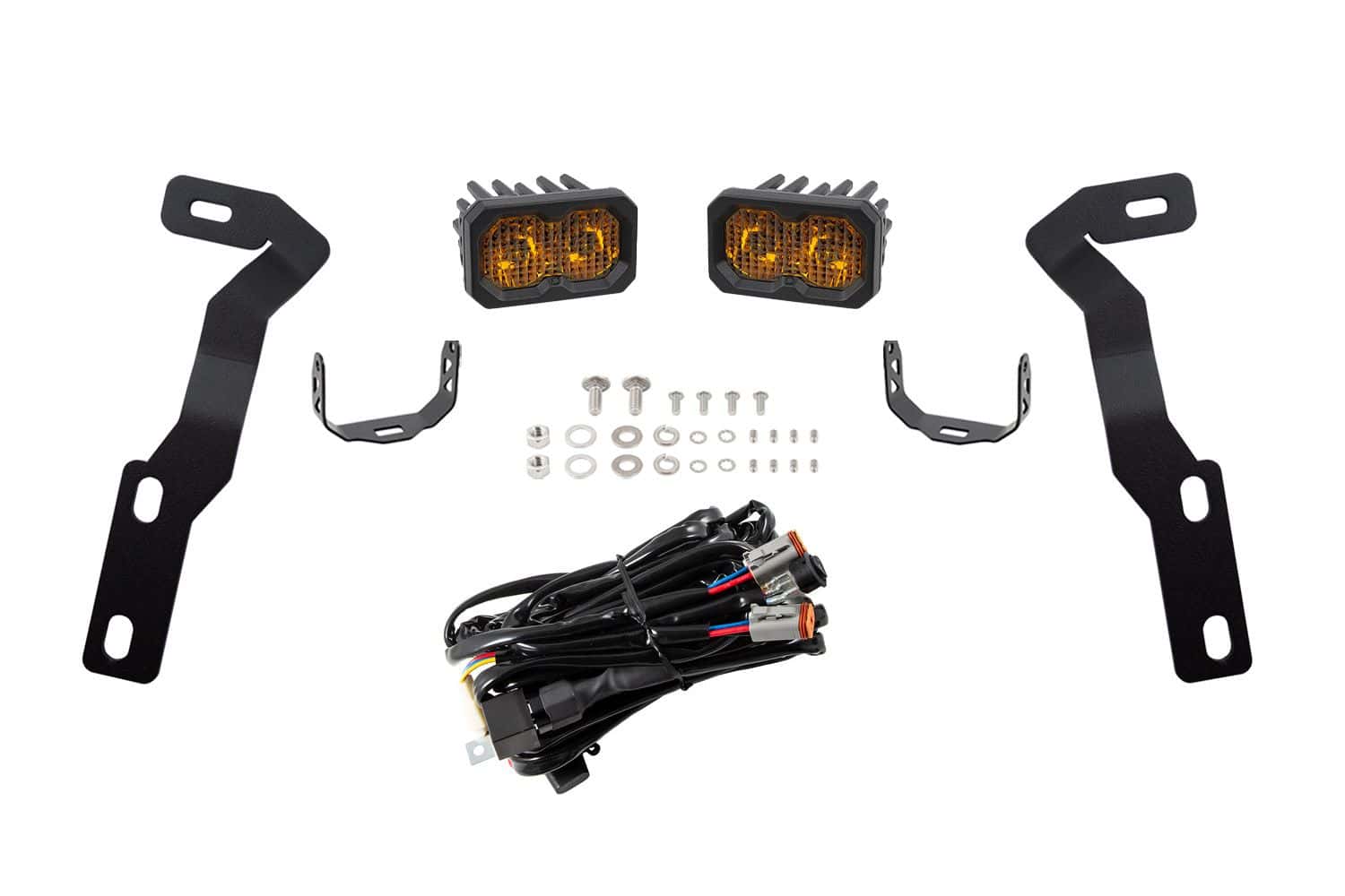 Diode Dynamics C2 2.0 Led Ditch Light Kit For 2016-2023 Toyota Tacoma 11 Exact manufacturer DD6377 source image; configuration is established by the selected SKU.