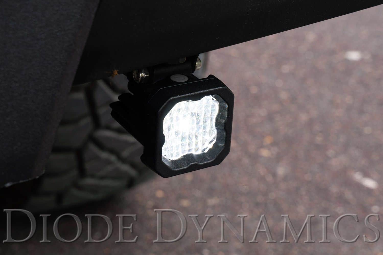 Diode Dynamics Stage Series Reverse Light Kit For 2016-2023 Toyota Tacoma C1 10 Manufacturer reverse kit/application view; other vehicle equipment is separate.