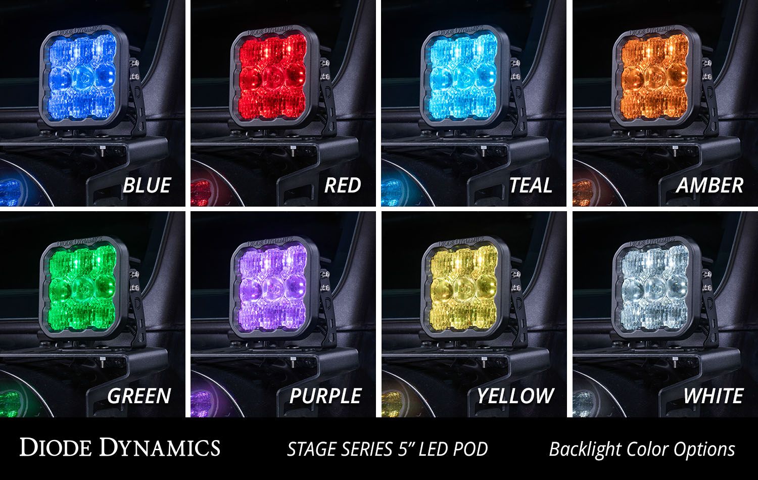 Ss5 Crosslink Light Bar Assembly &Amp; Wiring Guide 9 Eight backlight colours on the White-lens SS5. Yellow lenses permit Amber only.