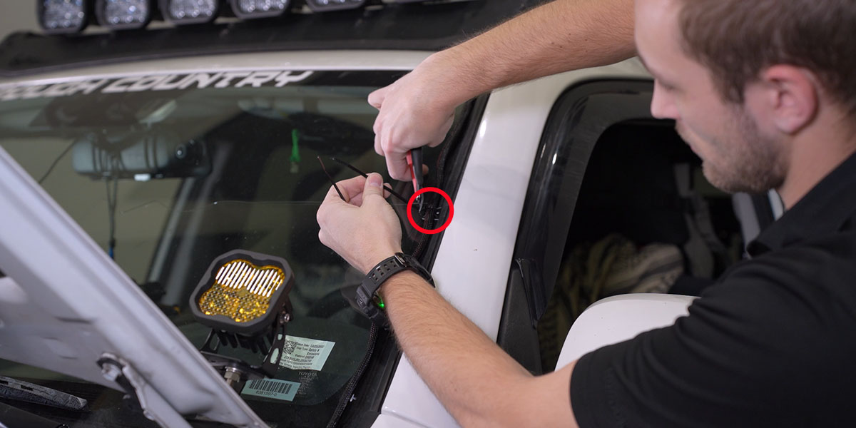 Prinsu/Sherpa Ss5 Crosslink Installation Guide 19 Test and secure the wiring — detail 3.