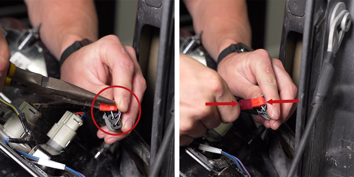 Diode Dynamics Hitchmount C1/C1R Installation Guide 7 Use the optional C1R brake tap only if required.