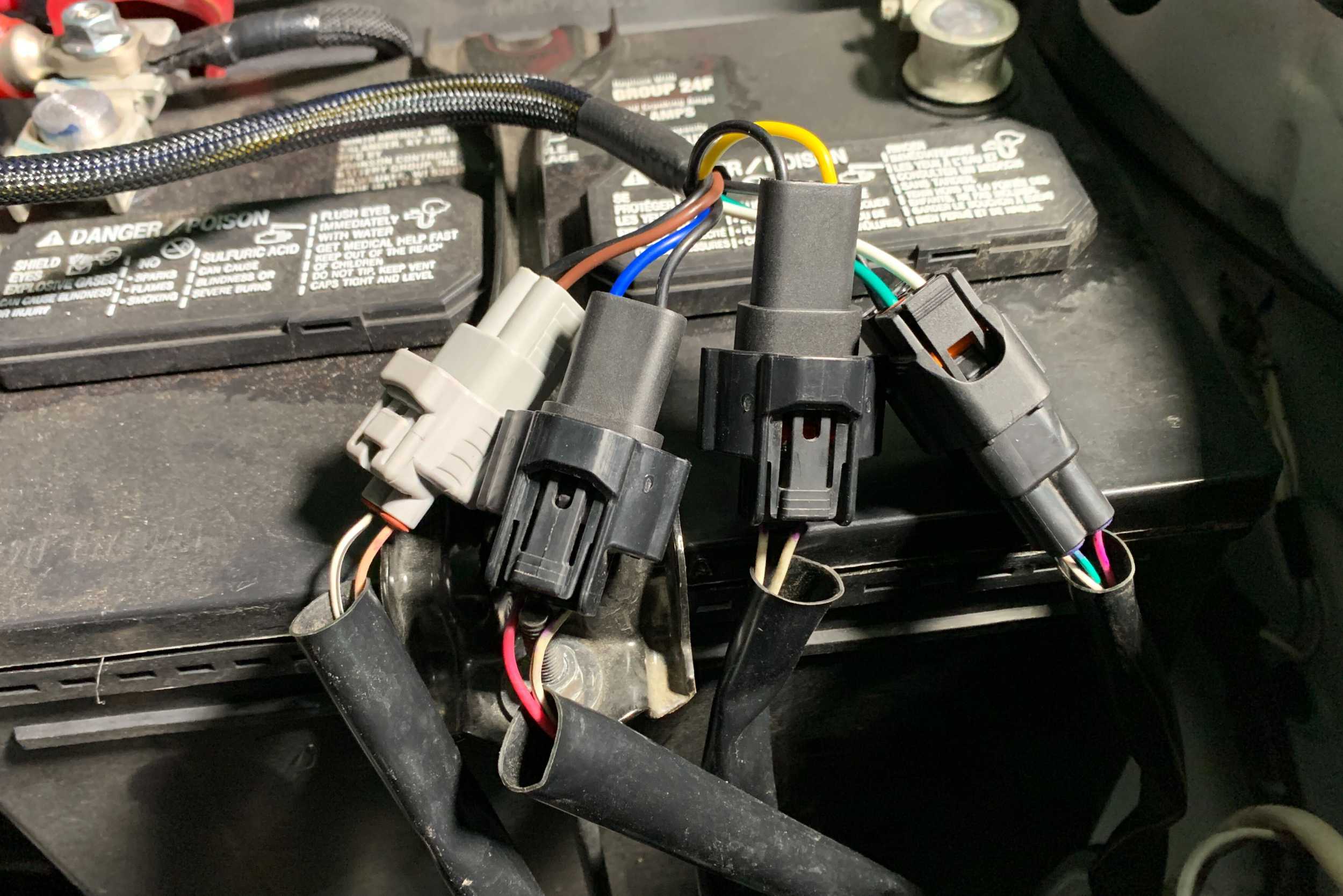 Morimoto Oem Led Headlight Conversion Harness For 2016–2023 Toyota Tacoma 10 Morimoto H128 manufacturer photograph or technical illustration.