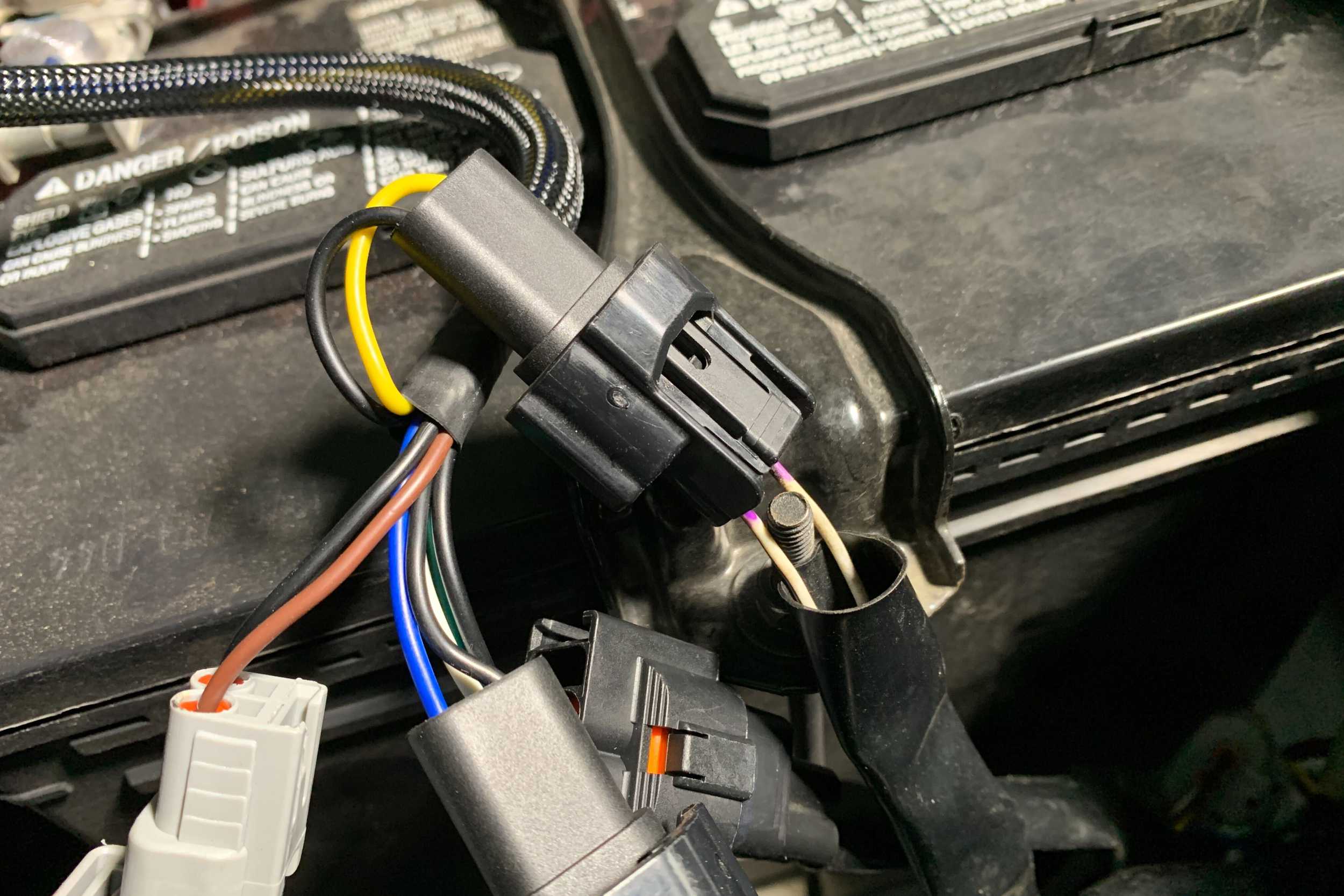 Morimoto Oem Led Headlight Conversion Harness For 2016–2023 Toyota Tacoma 11 Morimoto H128 manufacturer photograph or technical illustration.