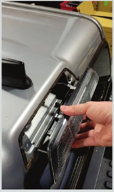 Toyota Tacoma Morimoto X3B Third Brake-Light Installation Guide 16 Remove the released lamp and disconnect its harness.