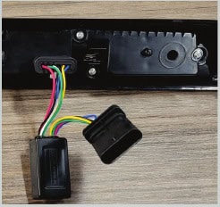 Toyota Tacoma Morimoto X3B Third Brake-Light Installation Guide 20 Connect the module’s female plug to the lamp.