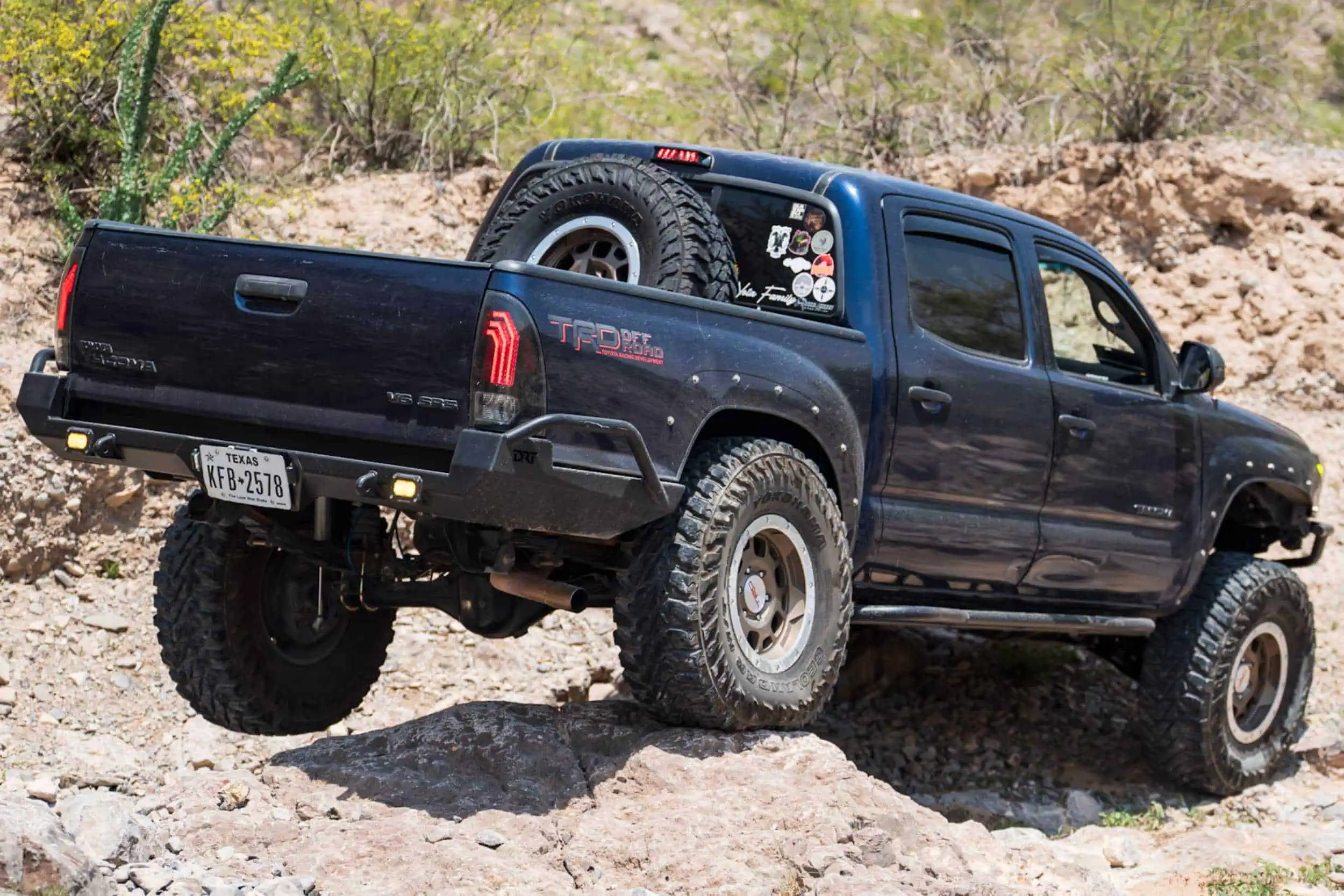 Morimoto X3B Led Third Brake Light — 2005–2015 Tacoma / 2016–2023 Access Cab 14 X3B05 on an earlier Tacoma, within the 2005–2015 application; this is not a 2016–2023 Double Cab fitment example.
