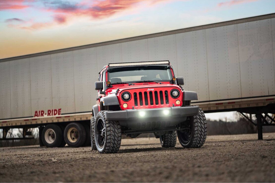 Morimoto Baf035 Ditch-Light Brackets For 2007–2018 Jeep Wrangler Jk 5 Bracket-only hardware; lamps and wiring are not included.