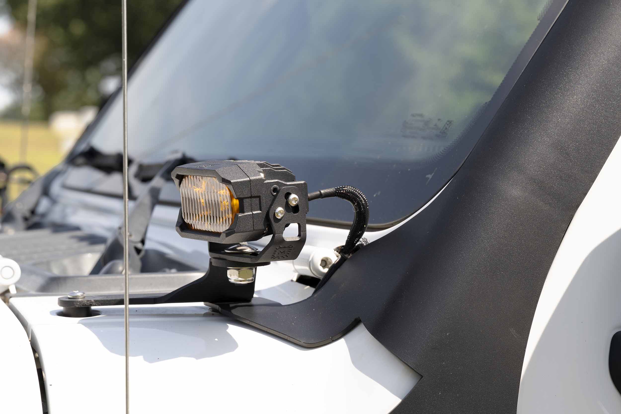 Morimoto Baf081 Roof Light-Bar Brackets For 2018–2026 Jeep Wrangler Jl 6 Bracket-only hardware; lamps and wiring are not included.