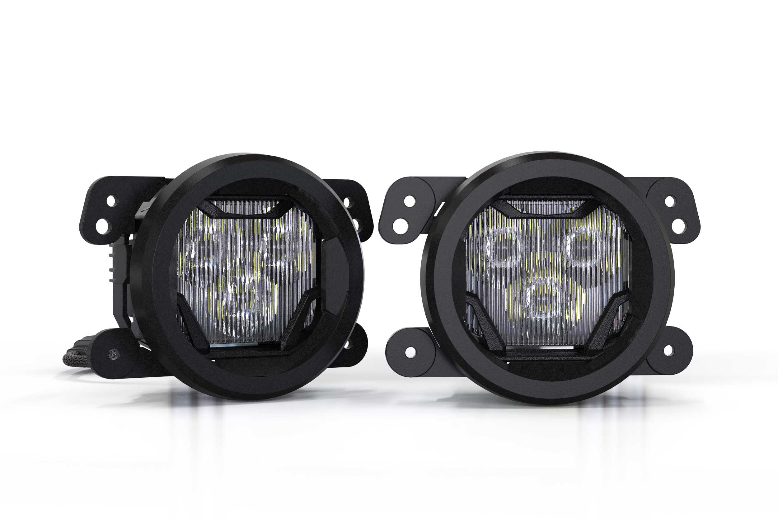 complete kit — 2007–2017 Wrangler JK; 2018 held because current title and detailed compatibility conflict; 2007–2009 requires two BAF060 adapters not included in retained kit BOM.