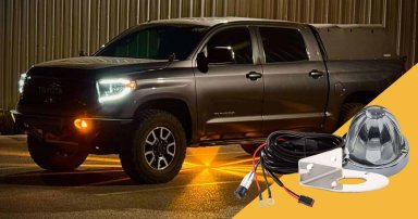 Glass Is Class Pickup Truck Watermelon LED Light Kit w/ Harness & Bracket