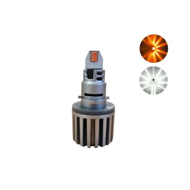 AlphaFit Duo LED Watermelon Light Bulb (Gen 2) | Amber/White